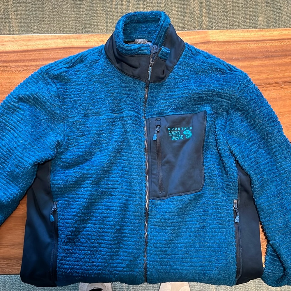 Mountain Hardware Fleece Zip-Up Jacket - Mens XL